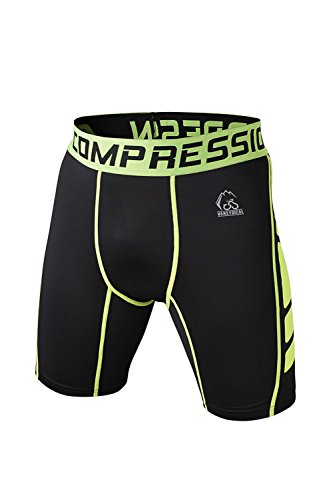 ZOOB MILEY Men's Compression Running Tights Shorts