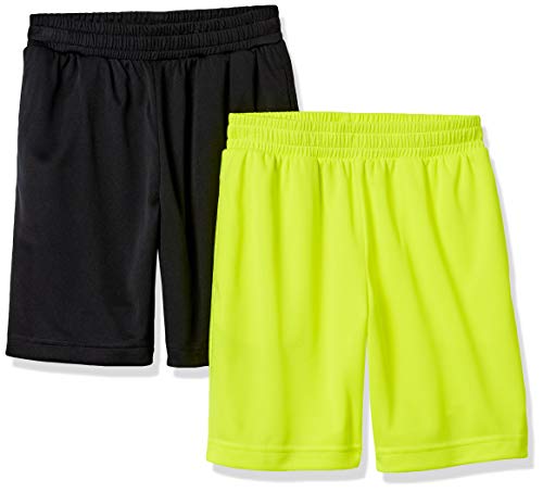 Amazon Essentials Boys' Mesh Basketball Shorts, Pack of 2