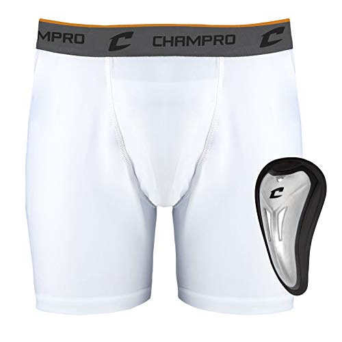 Champro Compression Boxer Shorts with Athletic Cup