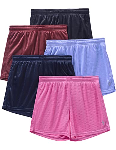 5-Pack Womens Athletic Shorts