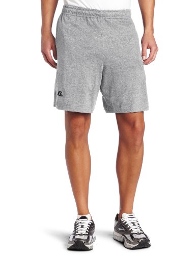 Russell Athletic Men's Cotton Baseline Shorts with Pockets