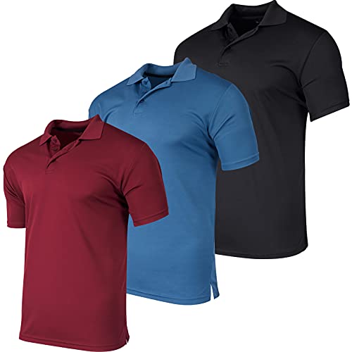 Big and Tall Men’s Quick Dry Polo Shirt Set