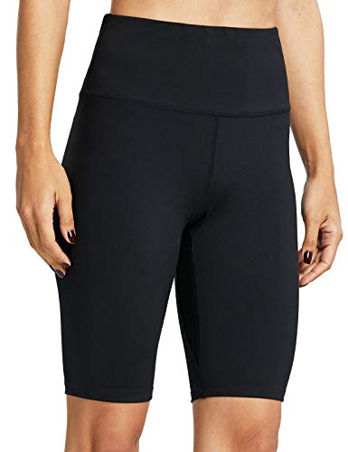 ZUTY Women's High Waisted Biker Shorts with Hidden Pockets
