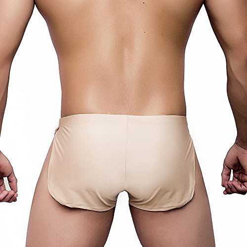 Bold and Sexy Men's Running Short Shorts with Large Split Sides
