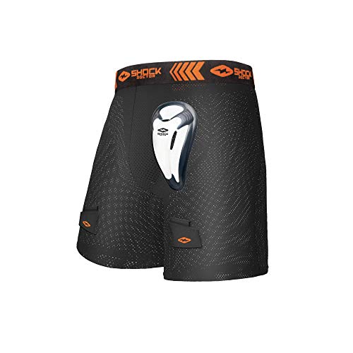 Shock Doctor Loose Hockey Shorts Supporter with Cup