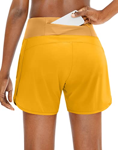 Quick Dry High Waisted Athletic Workout Shorts