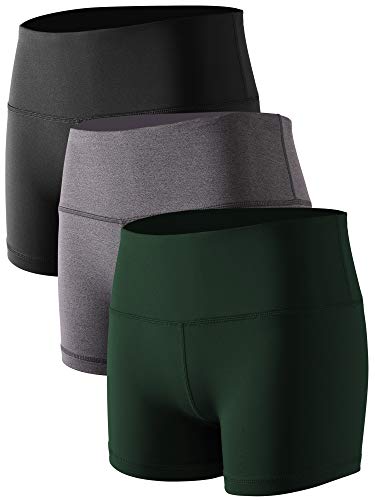CADMUS Women's High Waist Workout Shorts with Pocket