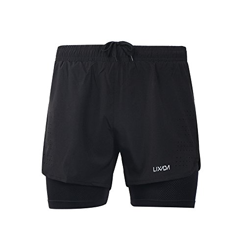 Lixada Men's Running Shorts - Durable and Breathable