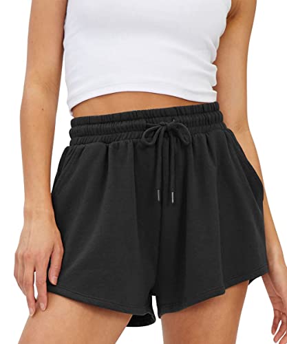 Trendy Queen Womens Sweat Shorts - Comfy and Stylish