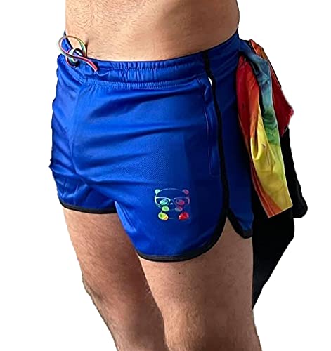 Stylish and Functional Mens Running Booty Shorts - Perfect for Parties, Festivals, and Workouts