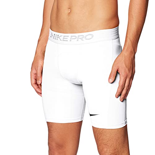 Nike Dri-Fit Pro Compression Shorts - White Medium