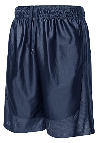 Eurenxu Men's Retro Gym Shorts with Pockets