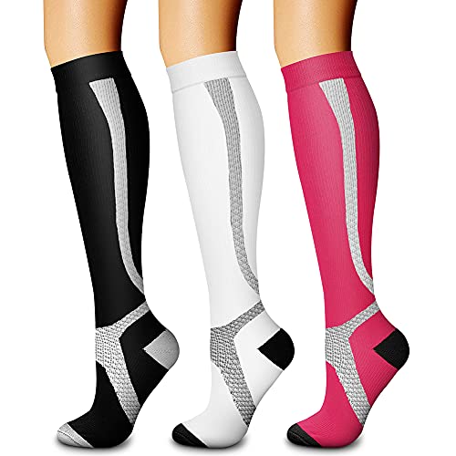 CHARMKING Compression Socks - Ultimate Support and Comfort!