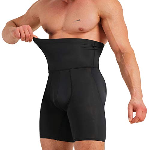 Men's Tummy Control Boxer Briefs with Enhancing Pads