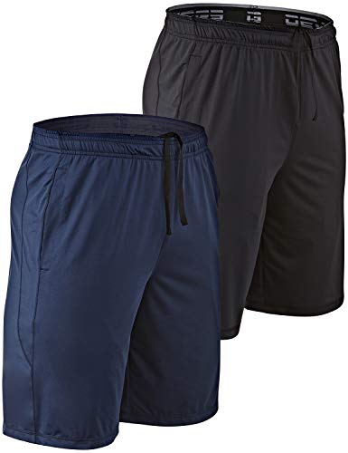 DEVOPS Loose-Fit Workout Gym Shorts with Pockets