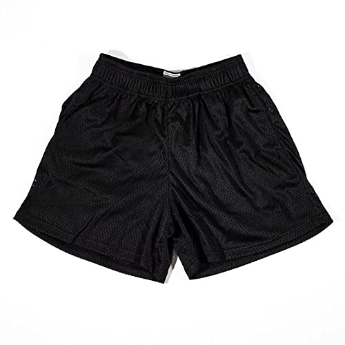 Men's Gym Shorts - Athletic Fit, Navy Blue
