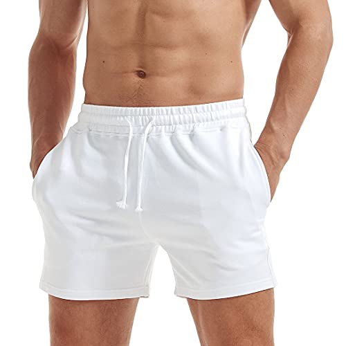 AIMPACT Men's Athletic Sweat Shorts with Pockets