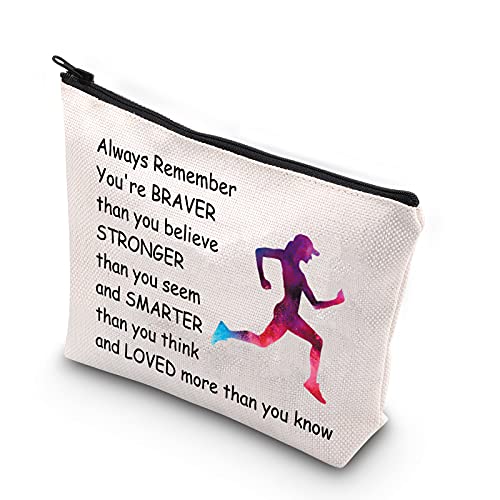 Runner Makeup Bag - Stylish and Practical Gift for Running Enthusiasts
