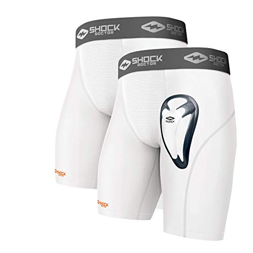 Shock Doctor Adult Compression Shorts with BioFlex Cup