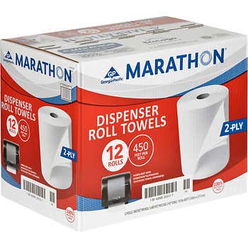 BE Good Company Marathon 2-ply Household Paper Towel Rolls