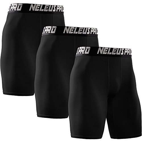 NELEUS Men's Athletic Compression Short