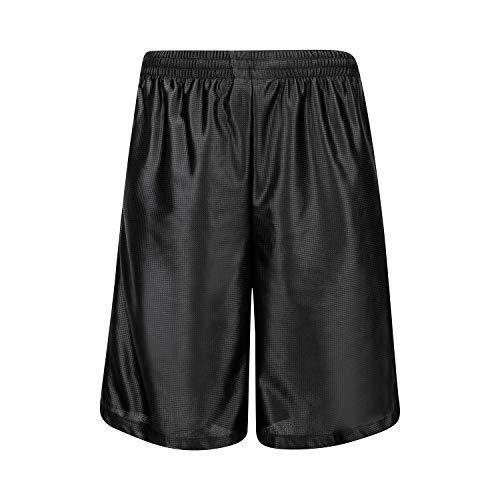 urbciety Men's 12'' Mesh Long Basketball Gym Shorts with Pockets