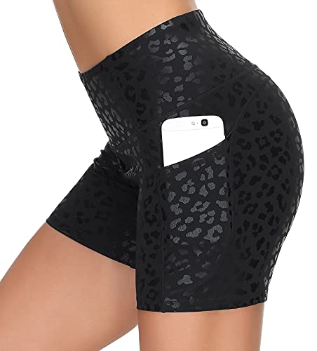 Dragon Fit High Waist Yoga Shorts with Side Pockets