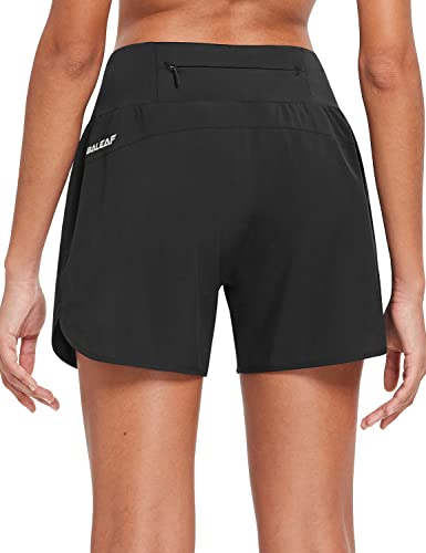 BALEAF Women's 5" Running Shorts with Liner - Comfortable and Functional
