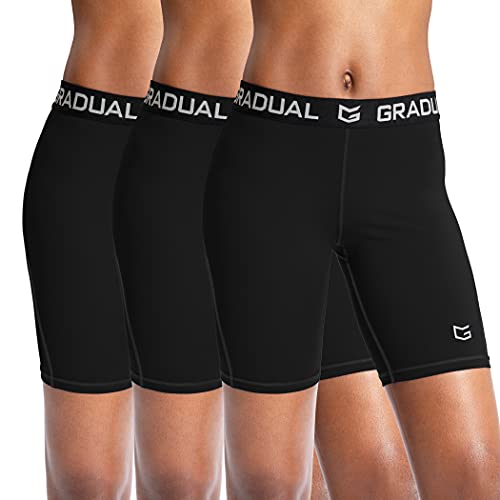 Compression Volleyball Shorts for Women