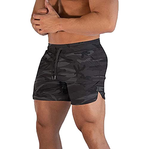 CEHT Men's Gym Shorts with Pockets