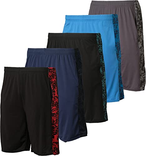 Men's Quick Dry Fit Athletic Performance Shorts