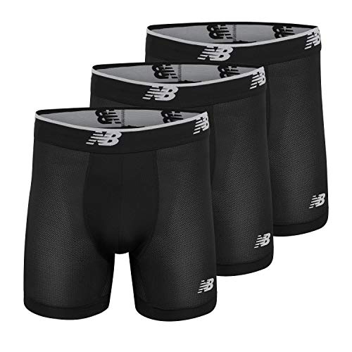 New Balance Men's Mesh Boxer Briefs (3-Pack) - Ultimate Comfort and Superior Design