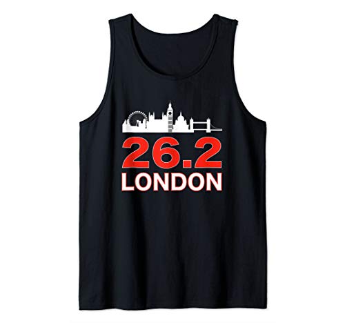 London Marathoner Tank Top - Run London 26.2 Marathon Clothing