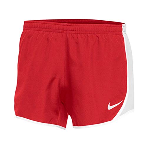 Nike Girls Red/White Running Shorts (X-Large)
