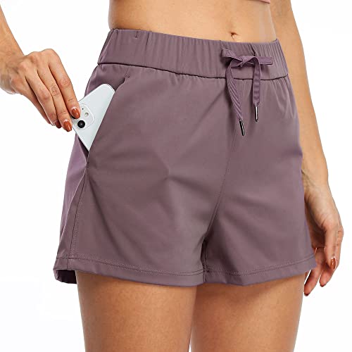 Willit Women's Hiking Athletic Shorts with Pockets