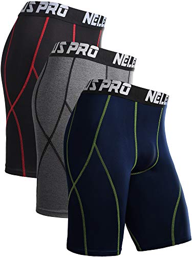 NELEUS Sport Running Compression Shorts