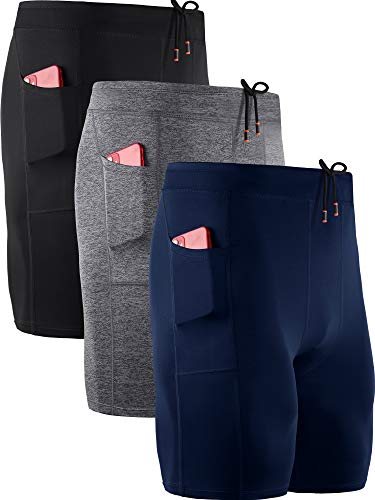 NELEUS Men's Compression Shorts