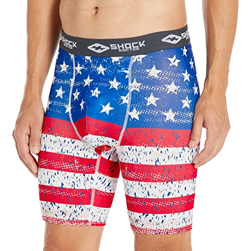 Shock Doctor Compression Shorts with Bio-Flex Cup - Ultimate Protection