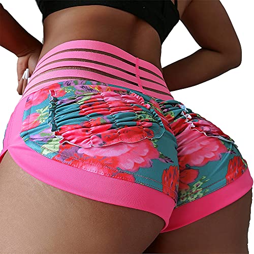 JOINFUN Plus Size Workout Booty Shorts