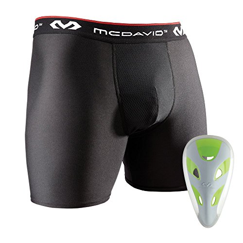McDavid Support & Compression Performance Boxer Shorts with Flex Cup