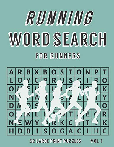 Runner Puzzle Book for Adults, Teens, and Running Enthusiasts