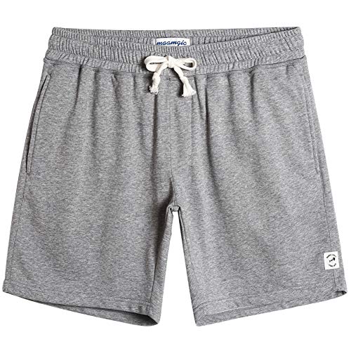Mens Sweat Shorts with Zipper Pockets