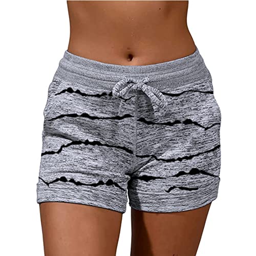 ZCVBOCZ Women's Summer Athletic Shorts with Pockets