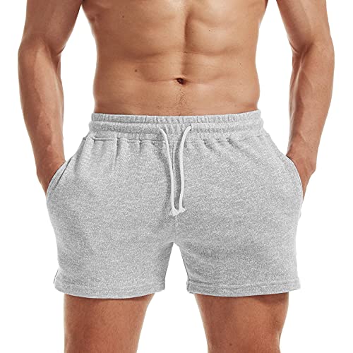 AIMPACT Men's Sweat Workout Shorts