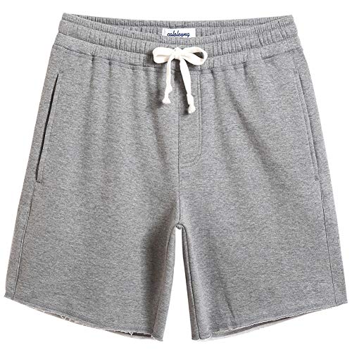 caloleyng Lounge Fleece Shorts with Zipper Pockets