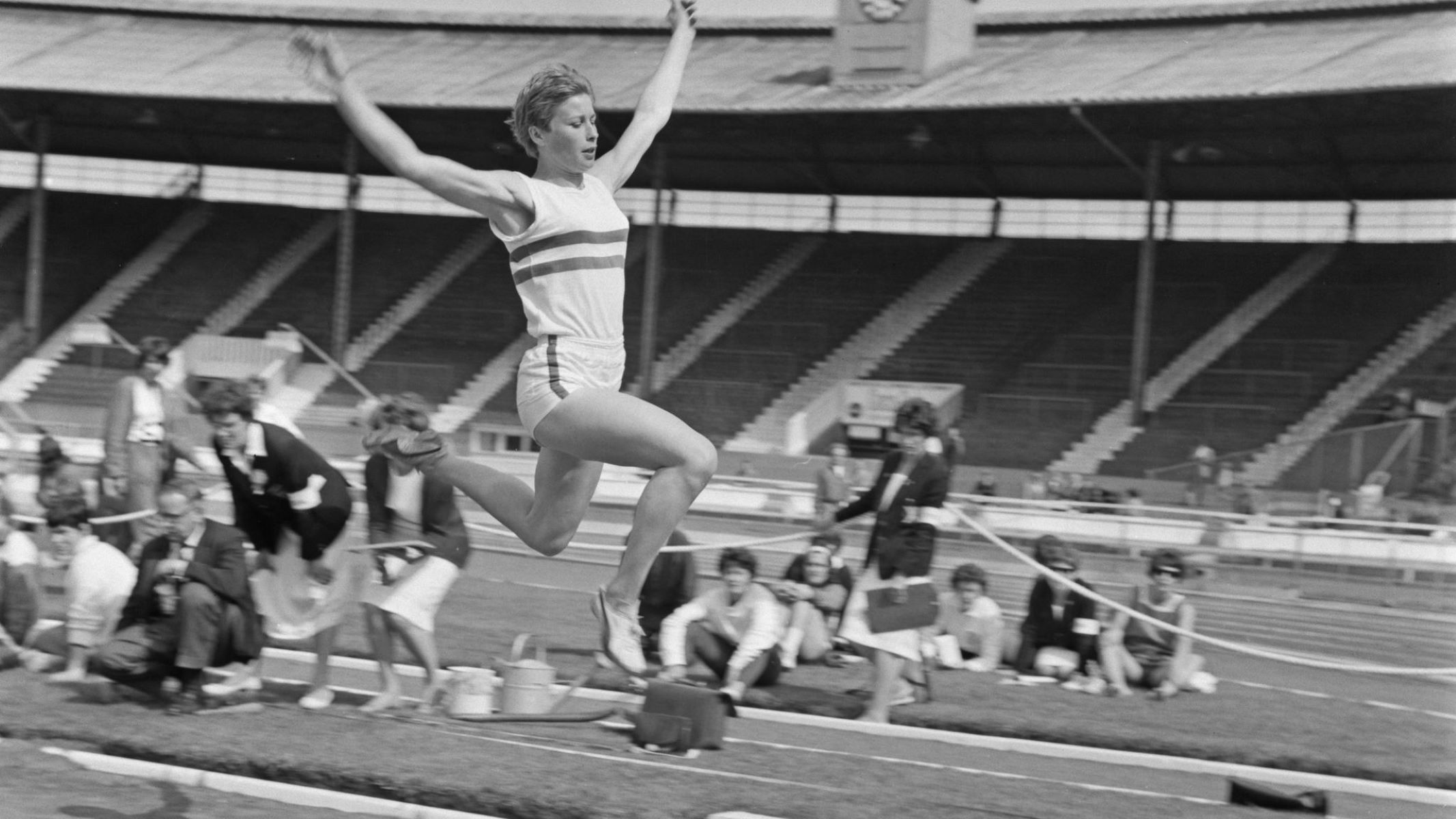Who Was The First British Woman To Win An Olympic Gold Medal In Track And Field?