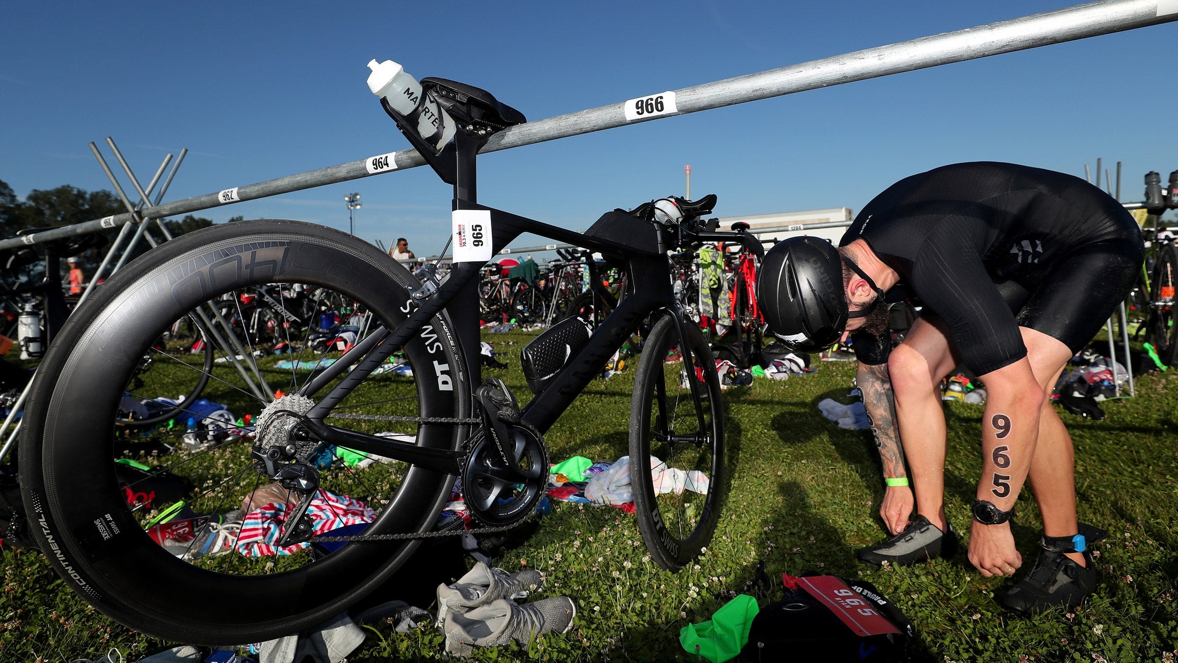 How To Set Up Triathlon Transition Area