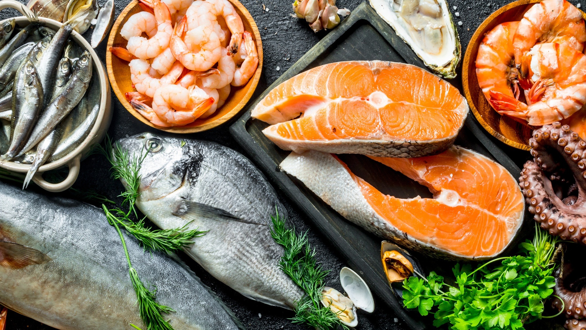 What Are Some Health Benefits Associated With Consuming Seafood Twice A Week?