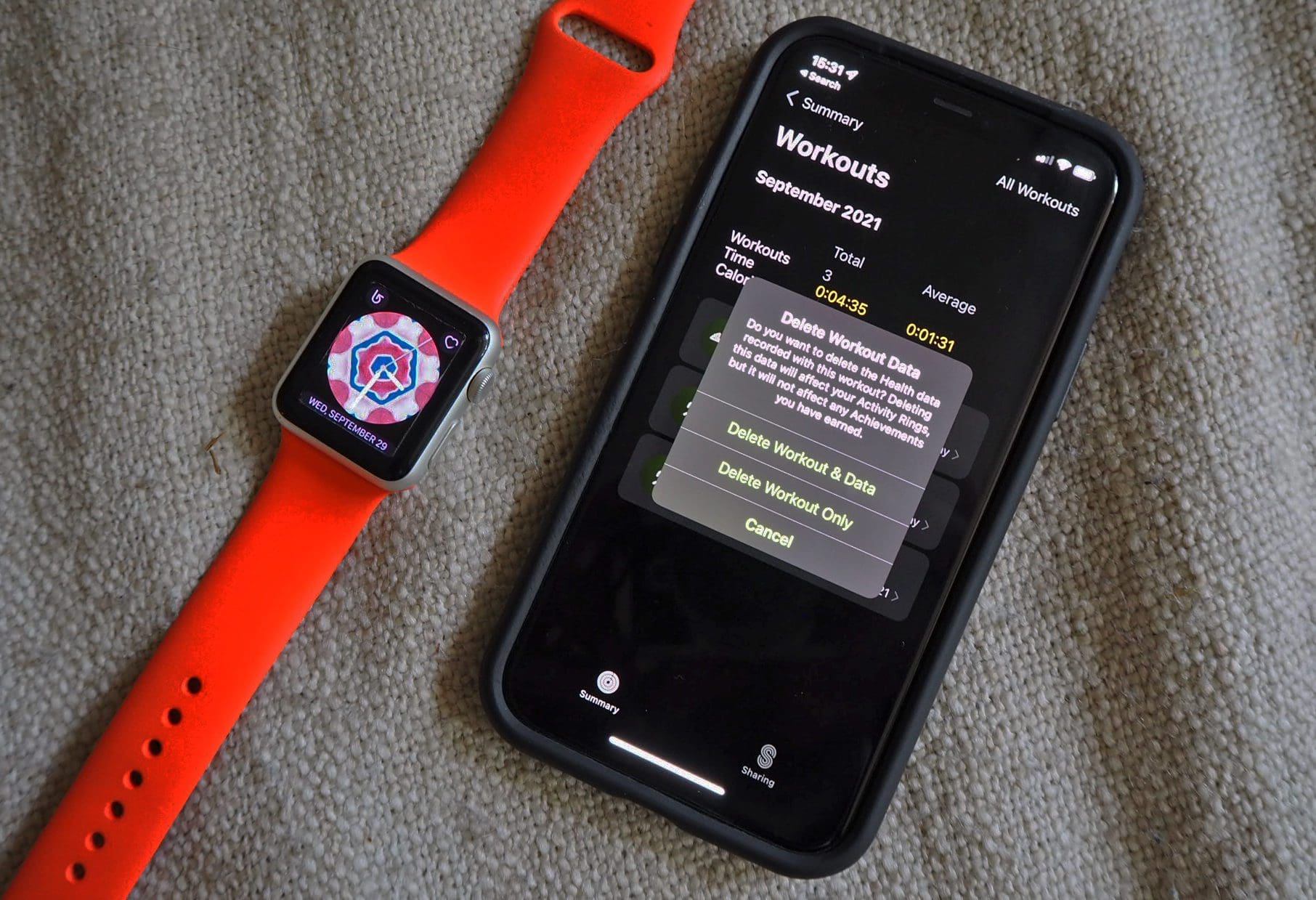 How To Delete A Workout From Apple Watch