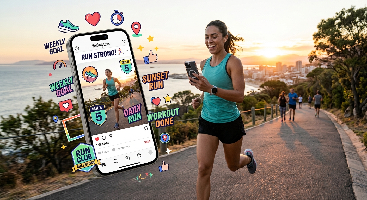 How Runners Can Step up Their Social Media Content With Free Graphics